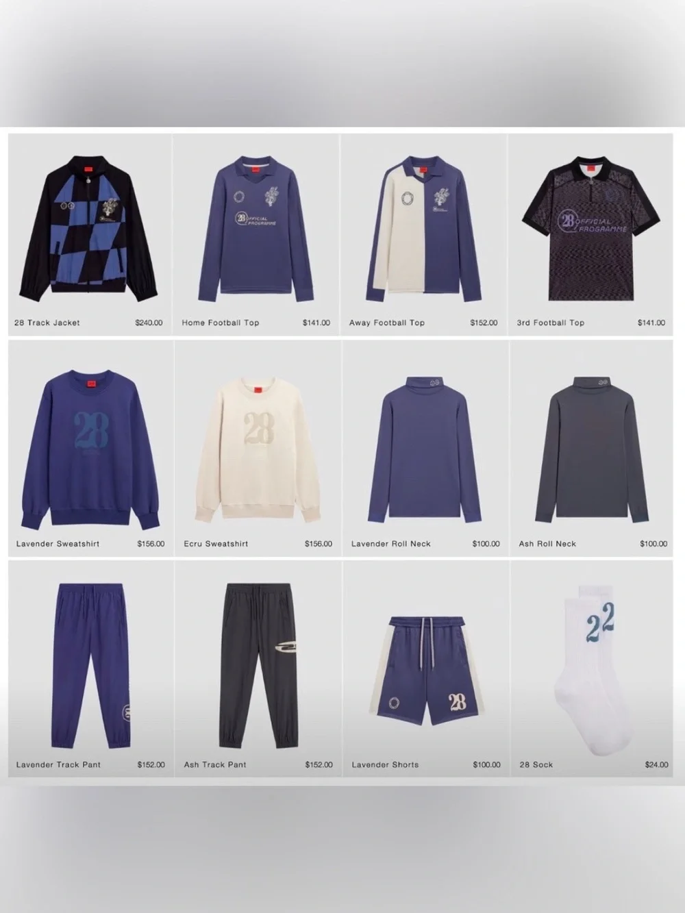 28 Official Programme Ecru Sweatshirt XL, Louis Tomlinson 28OP Clothing - Picture 16 of 16